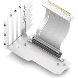 EZDIY Ezdiy-fab shield комплект за вертикален монтаж на видеокарта, Бял (yihpi344-1)