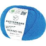 Austermann Merino 105 97612-364 Blue Плетива прежда (97612-364)