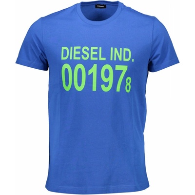 Diesel tričko krátky rukáv modré