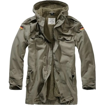 BRANDIT Палто Brandit Bundeswehr Flag coat - Green (Olive)