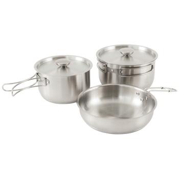 Outwell Supper Set M Цвят: сребърен