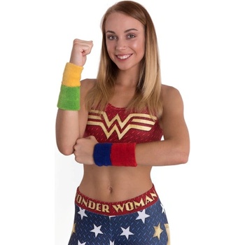 Vinex Еластичен фиксатор за китка, хавлиен vinex - в средносин цвят!