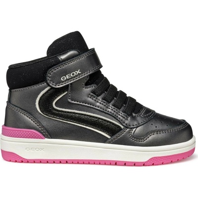 Geox dievčenské tenisky J WASHIBA A biela ružová čierna