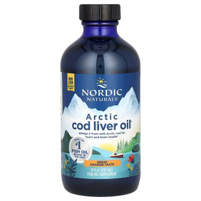 Nordic Naturals Arctic Cod Liver Oil 1060 mg, 237 ml