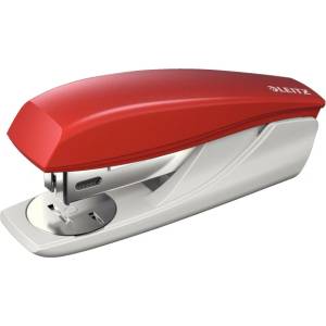 Leitz Съшивател, 24/6, 26/6, 25 листа, LEITZ "Nexxt 5501", червен 55010025 (55010025)