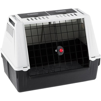 Ferplast Atlas Car Mini - Транспортна клетка за кучета за автомобил, с опция за пренасяне на 2 кучета, 72 x 41 x h 51 см