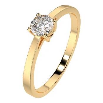 Cara Diamanti Дамски пръстен от жълто злато с диамант Cara Diamanti K101-10012/1Y (K101-10012/1Y)