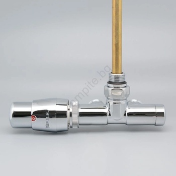 P.M.H. P. m. h. uniko-lc-ek - Вентил с термостатична глава uniko ляв/лъскав хром (pm0050)