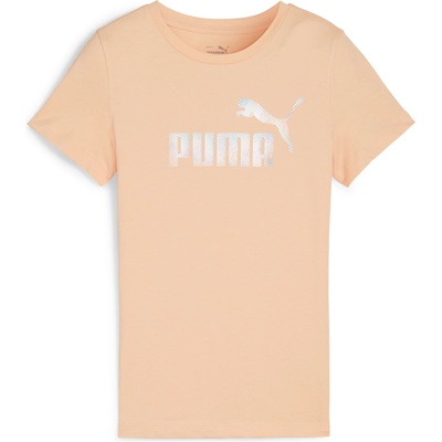 PUMA Тениска 'ess summer daze' оранжево, размер 176