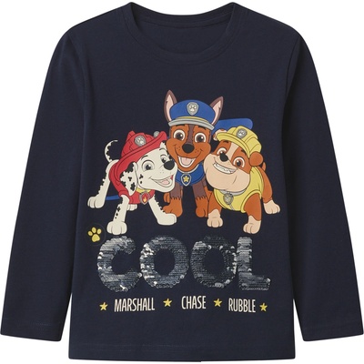 Chlapecké triko s dlouhými rukávy navy modrá – Hledejceny.cz