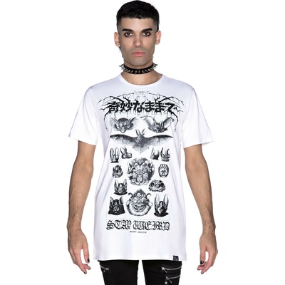 KILLSTAR Унисекс тениска KILLSTAR - Stay Weird - Бял - KSRA003042