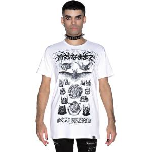 KILLSTAR Унисекс тениска KILLSTAR - Stay Weird - Бял - KSRA003042