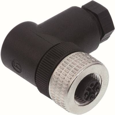 WAGO Konektor 756-9214/040-000 4 pól úhlová zdířka M12 šroub IP67