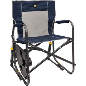 GCI Outdoor Къмпинг стол Gci Freestyle Rocker With Side Table Camping chair - Heathered Indigo - размер 61 x 63, 5 x 88, 5 cm (580-1519-0111)
