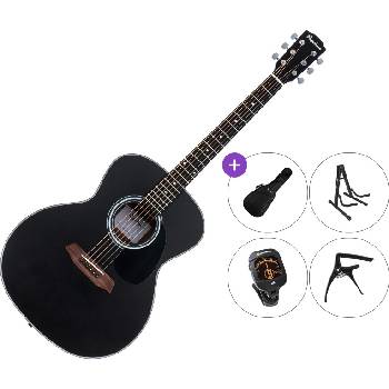 Pasadena PG-100 Premium SET Black Джъмбо китара