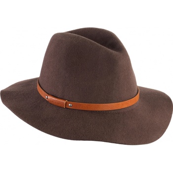 Solognac dámský plstěný klobouk 500 hnědý