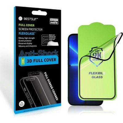 Tvrzené sklo 5D FLEXIBLE NANO Samsung A166, A176 Galaxy A16 4G/5G, A17 5G, černá