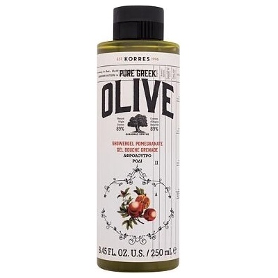 Korres Pure Greek Olive Pomegranate sprchový gél 250 ml