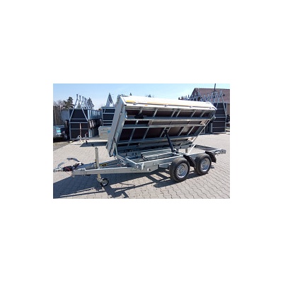 Přívěsný vozík Eduard 3318 3-str sklápěč Kombi 3500kg vč. nájezdů – Zboží Mobilmania