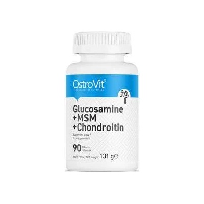 Ostrovit pharma OSTROVIT, Глюкозамин + МСМ + Хондроитин, 90 Tabs
