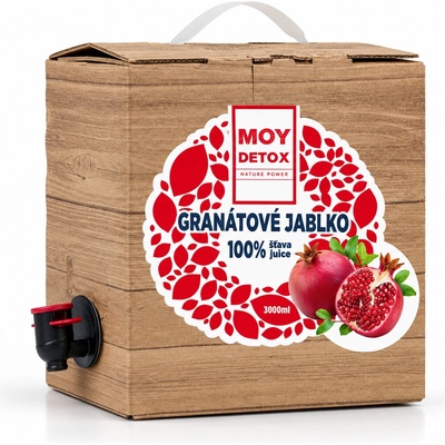 Moy Džús Granátové jablko 100% šťava 3 l