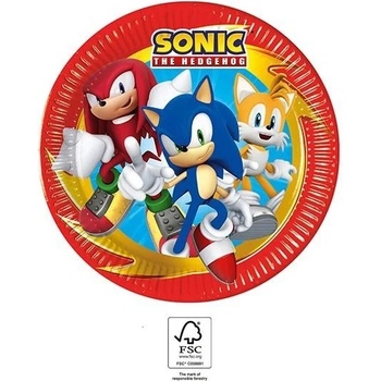 Image 1 of Procos Хартиени чинии Соник 23 см 8 бр