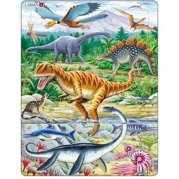 Larsen - Детски пъзел - Динозаври - 35 части (FH16)