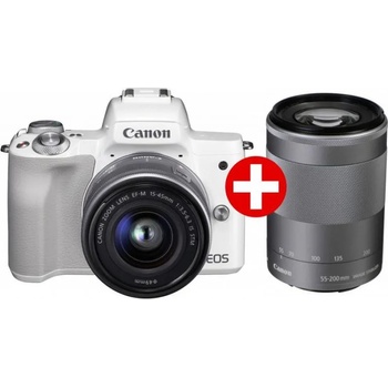 Canon EOS M50 + EF-M 15-45mm + 55-200mm (2680C022AA)