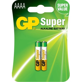 Image 1 of GP Batteries Алкална батерия gp 1.5v aaaa lr61- 2бр. в опаковка gp (gp-ba-aaaa-lr61)