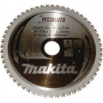 Makita нож за трион стомана SPECIALIZED 136x1.1x20 мм 56 зъба B-33744 (B-33744)
