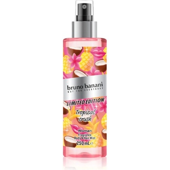 bruno banani Limited Edition Tropical Crush парфюмиран спрей за тяло за жени 250ml