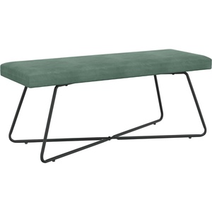 vidaXL Пейка Морско зелено 110 x 40 x 45 cm Кадифе (42038354)