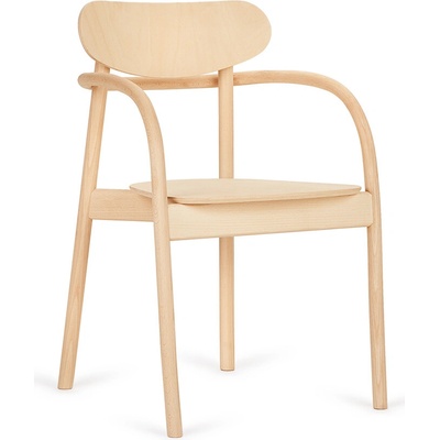 Paged La Benda B-2960 Seat Wood Back Wood buk morený / dyha