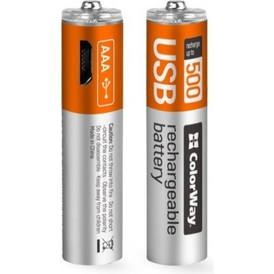 Colorway USB AAA 400mAh 2ks CW-UBAAA-01