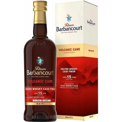 Barbancourt 2008 Volcanic Cane & Peated Cask 15y 46.7% 0,7 l (karton)