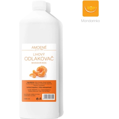 Amoené Odlakovač na nechty mandarínka 1l