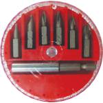BOLTER Магнитен държач с битове bolter xg53664, 1/4″, 7 части