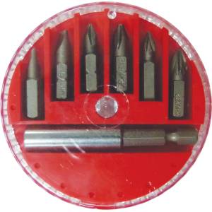 BOLTER Магнитен държач с битове bolter xg53664, 1/4″, 7 части