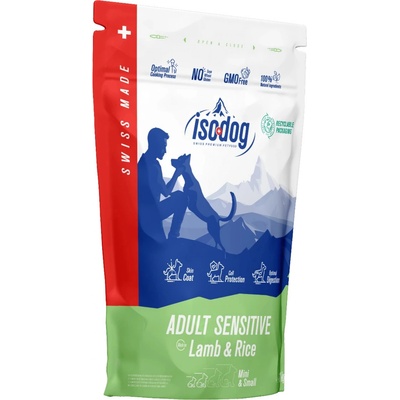 Iso-dog Adult Sensitive Lamb & Rice Mini & Small Breeds 3 Kg