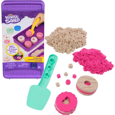 Spin Master Kinetic Sand Cookie Box Play Sand