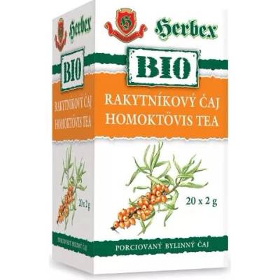 HERBEX BIO RAKYTNÍKOVÝ ČAJ bylinná zmes 20 x 2 g