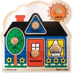 Melissa & Doug 12053 Пъзел с форми 5ч (12053)