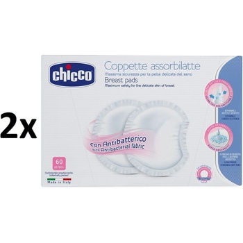 Chicco Antibakteriálne tampóny do podprsenky 120 ks