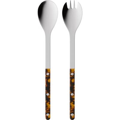 Sabre Paris Servírovací príbor na šalát Bistrot Brillant Faux Tortoise 2 ks