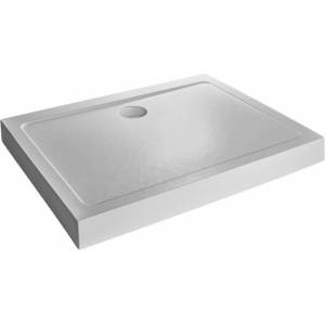 Radaway Правоъгълно душ корито Radaway Doros D Compact Stone 100x80 см, бял акрил (SDRD1080-05-04S)