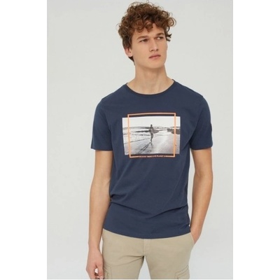 Ecoalf Natal Surf Print T-Shirt Man deep navy