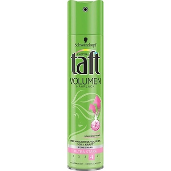 Taft Volume Power silno tužiaci lak na vlasy pre väčší objem 250 ml