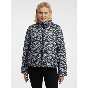 Orsay Сиво-черно дамско ватирано яке с десен ORSAY Orsay | Cheren | ЖЕНИ | XS