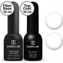 Didier Lab SADA: Fiber Baze Octagon + Vrchní lak Super Shiny