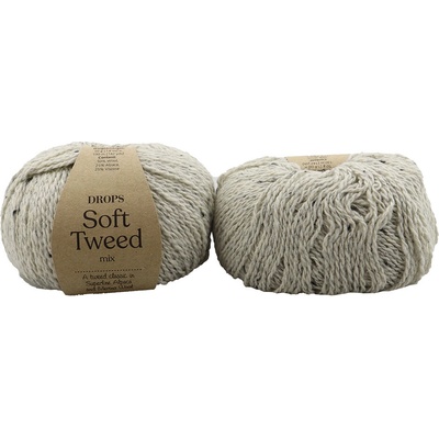 Drops Soft Tweed 20 pepř a sůl